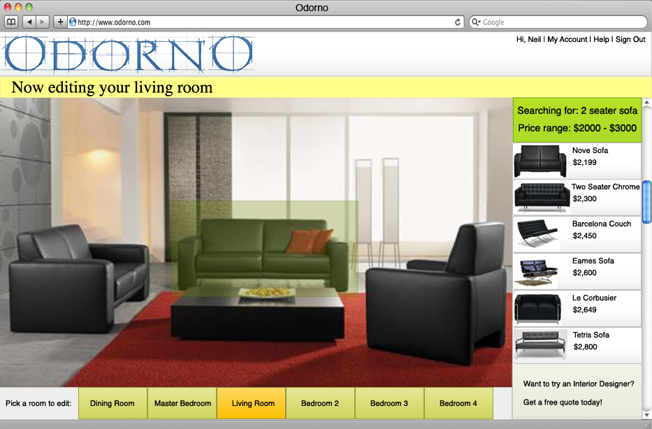 Odorno Screenshot